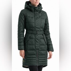 LOLE Emmy Down green puffer Jacket size small
